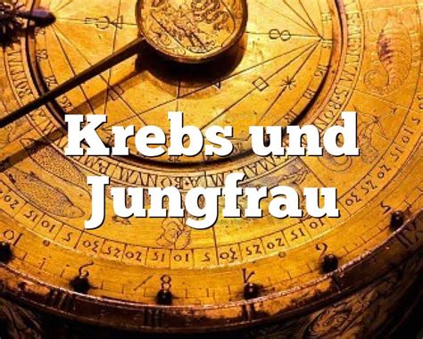 krebs und jungfrau im bett